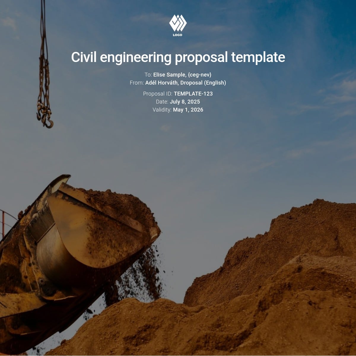 Civil engineering proposal template