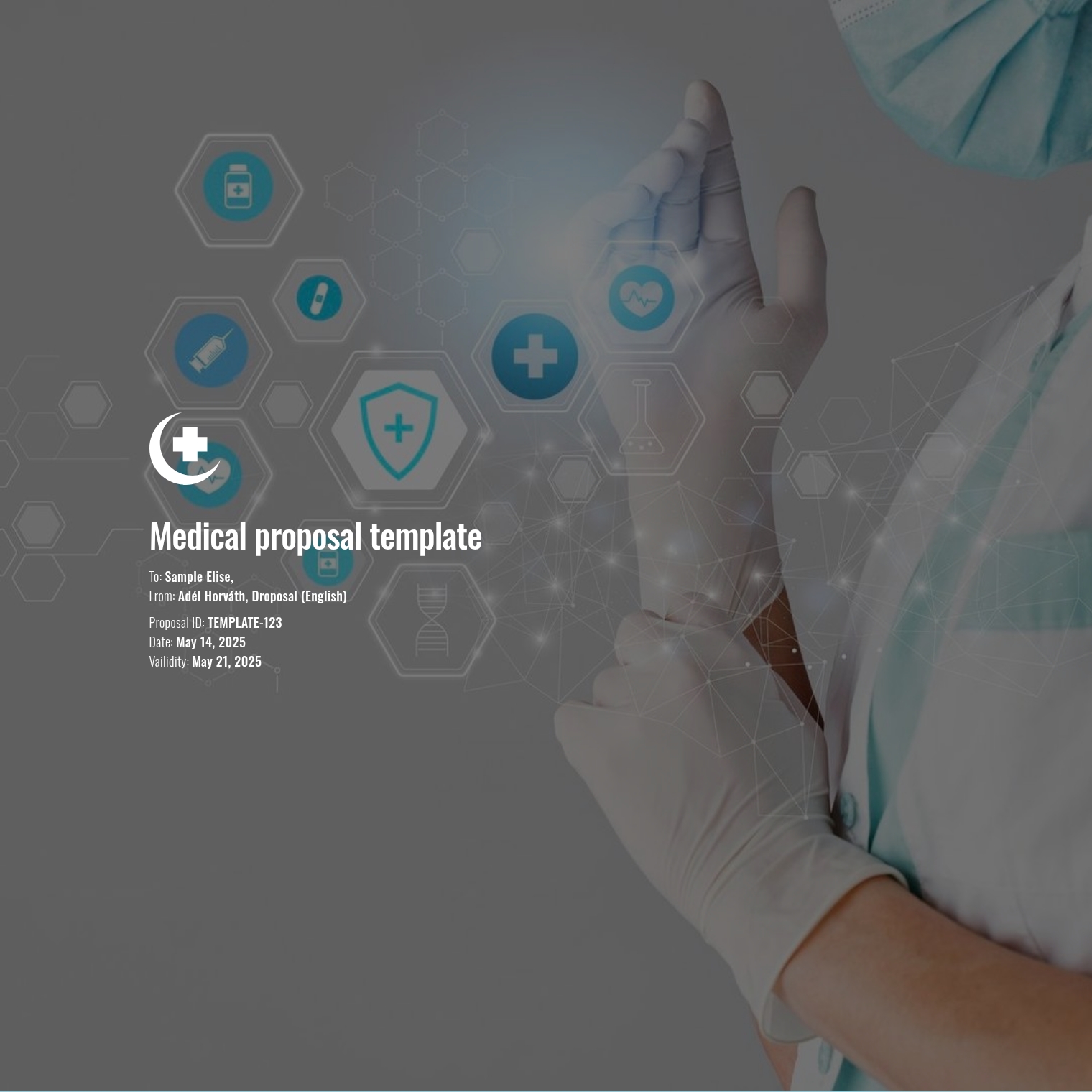 Medical proposal template