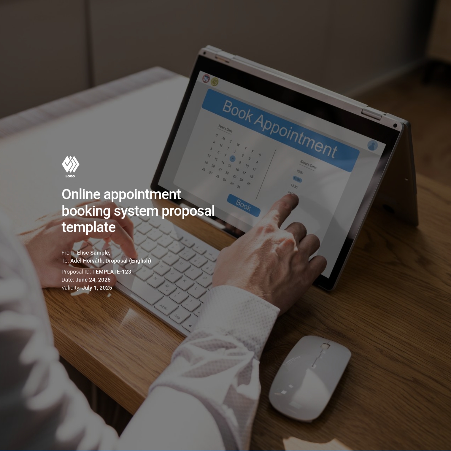  Online appointment booking system proposal template