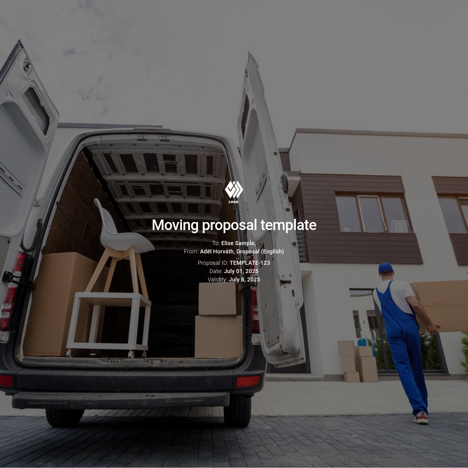 Moving proposal template